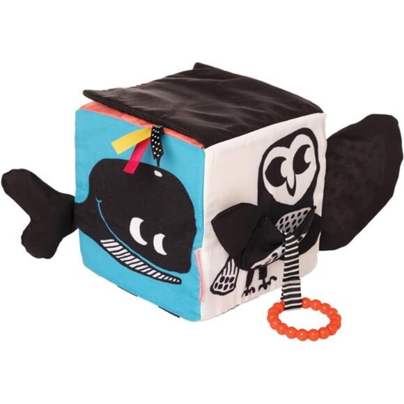 Toy Wimmer-Ferguson Learning Cube Multisensory Soft Baby Activity Toy - Picture 3 of 8